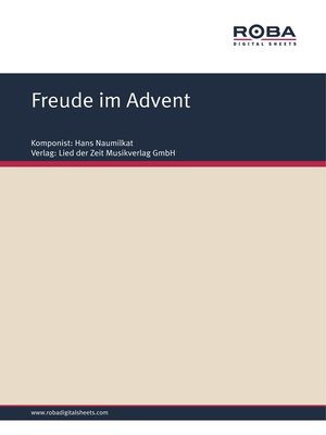 cover image of Freude im Advent